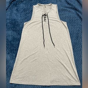 MTA Grey Swimsuit Cover Up